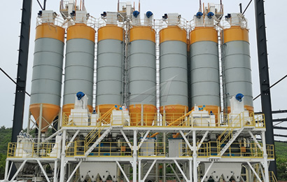 Línea de mortero seco