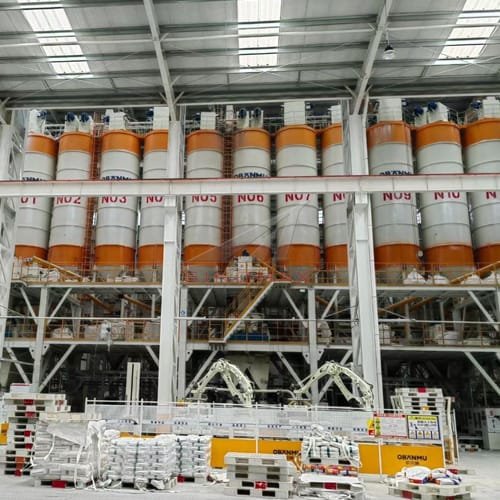 Línea de morteros ignífugos