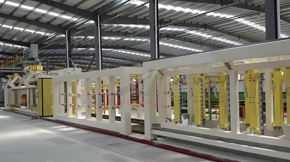 Línea de producción de bloques AAC en Xian