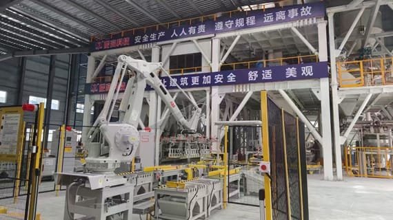 NG Two Lines con paletizador robotizado ABB