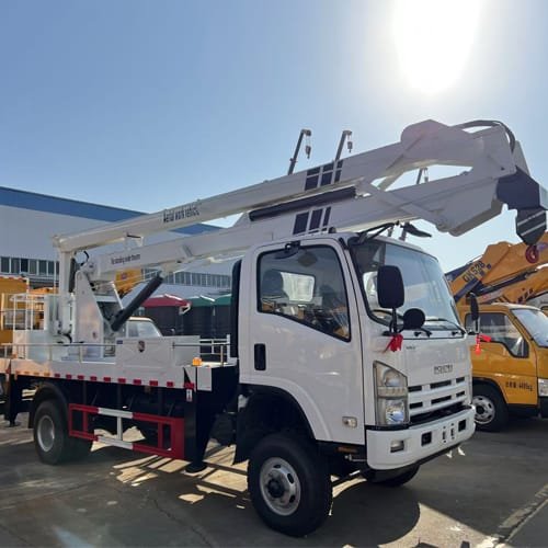 Camión de plataforma aérea