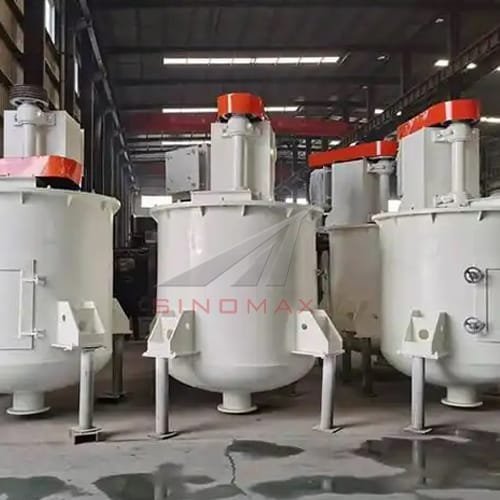 Mezclador de vertido