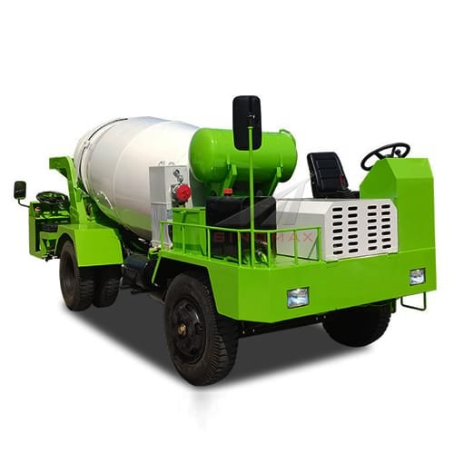 Camión mezclador de túnel